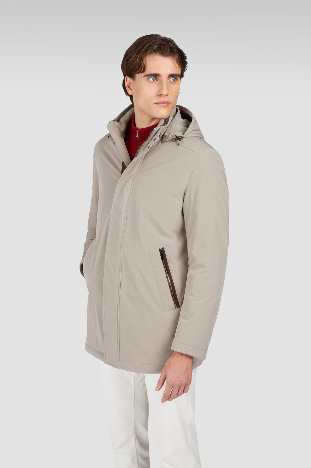 Paul & Shark Paul & Shark Typhoon 4x4 Stretch Coat | Beige