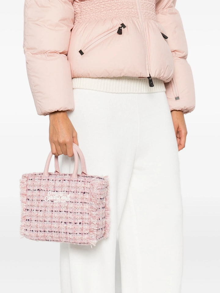 MC2 Saint Barth Vanity Mini Tweed Bag | Pink