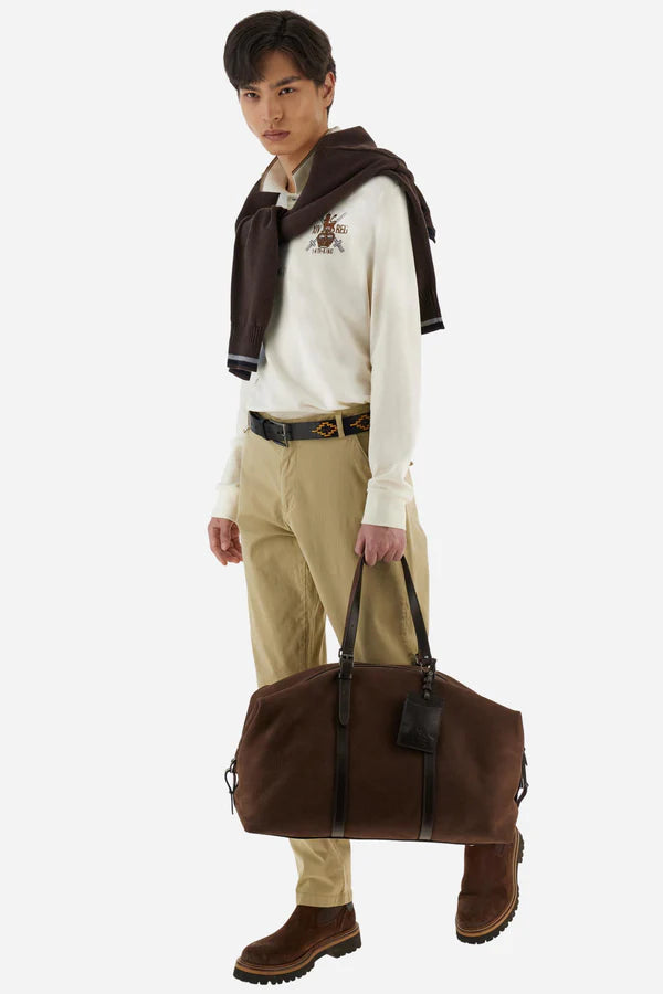 La Martina Men’s Polo Stretch Piqué Heraldic | Cream