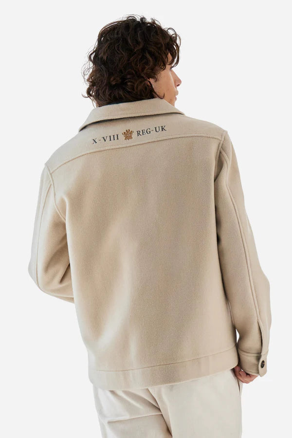 La Martina Men’s Cashmere Field Jacket Guards | Beige