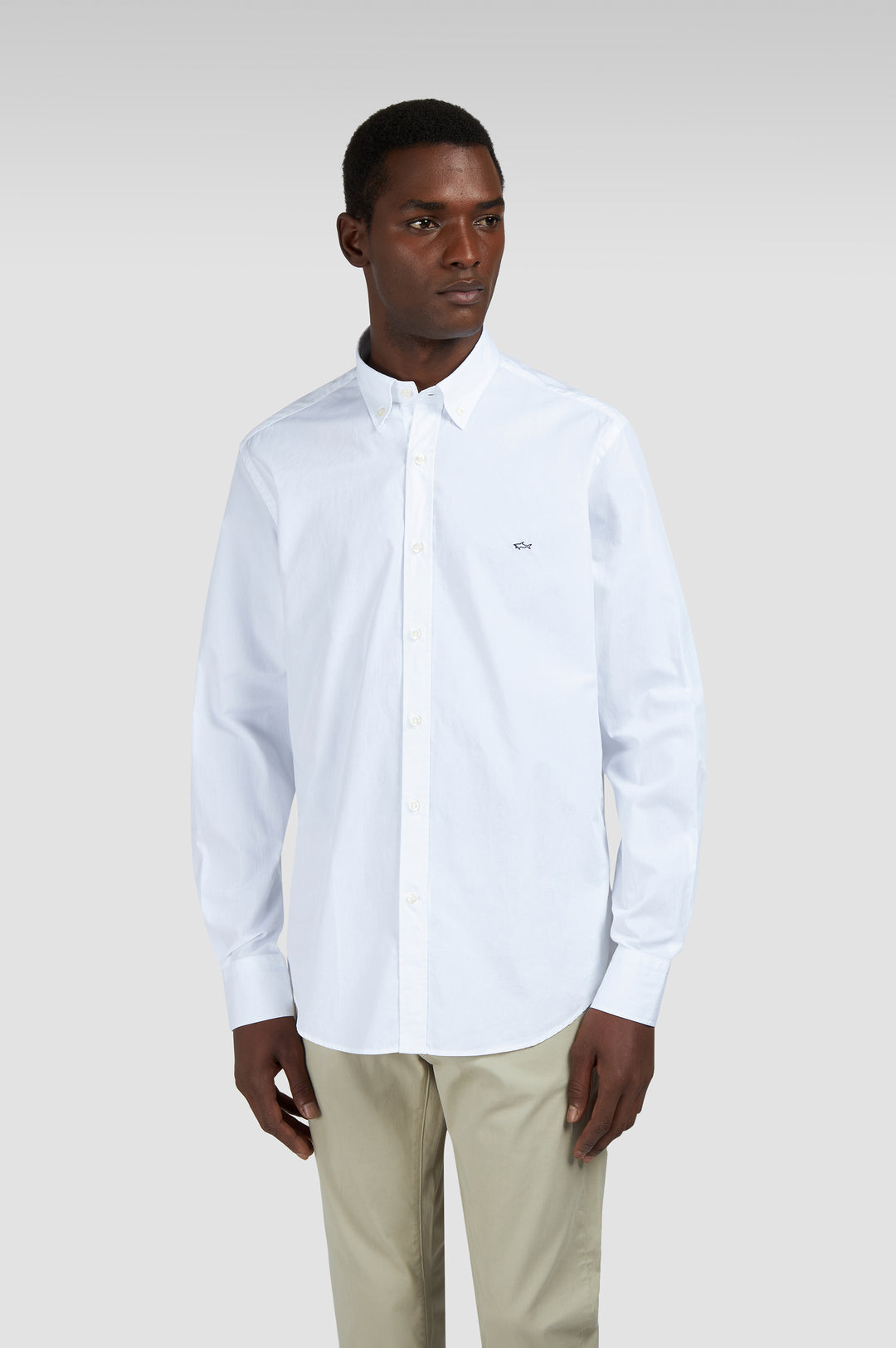 Paul & Shark Cotton Poplin Shirt | White