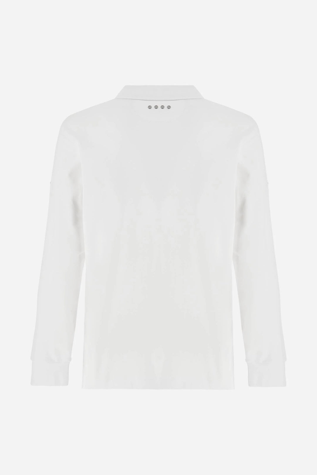 La Martina Men’s Polo Shirt in Fluid Jersey Asociación Argentina de Polo (AAP) | White