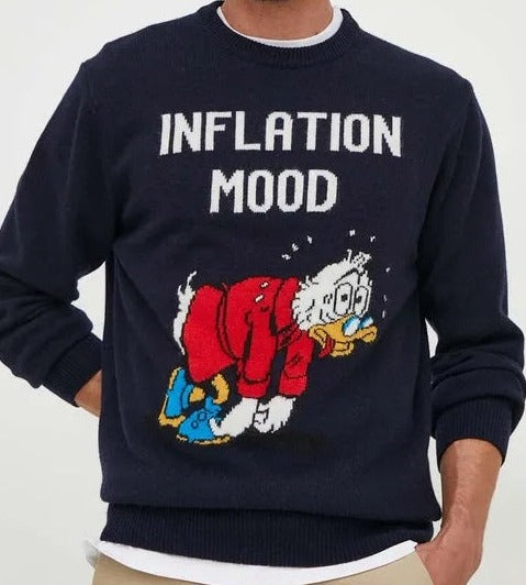 MC2 Sweater Inflation Scrooge | Navy