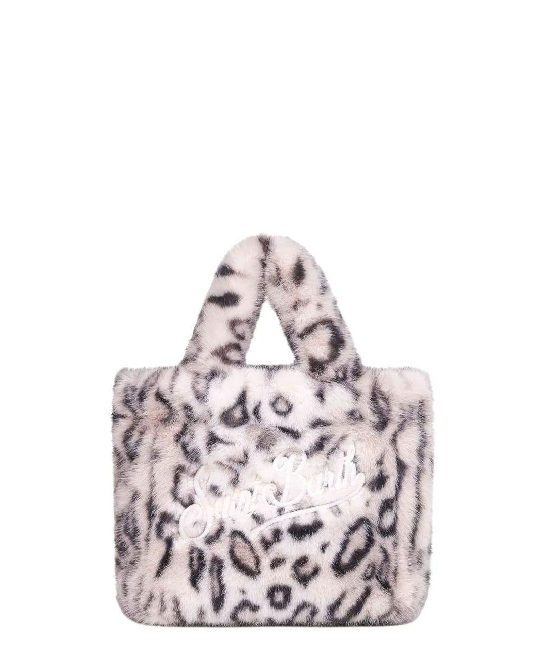 MC2 Saint Barth Mini Vanity Soft Fur Bag | Leopard