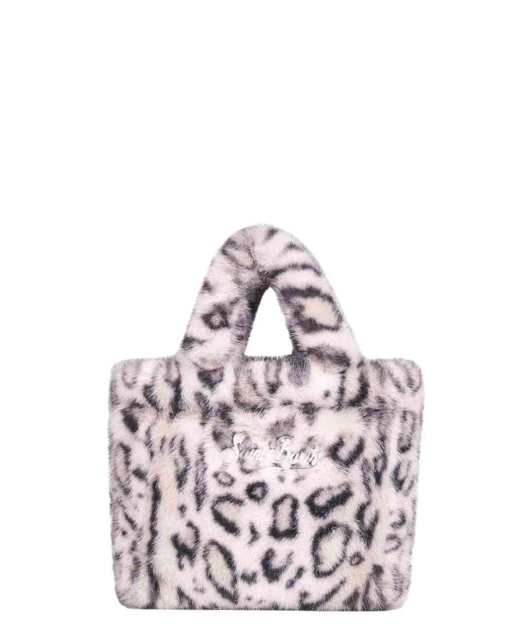 MC2 Saint Barth Mini Vanity Soft Fur Bag | Leopard