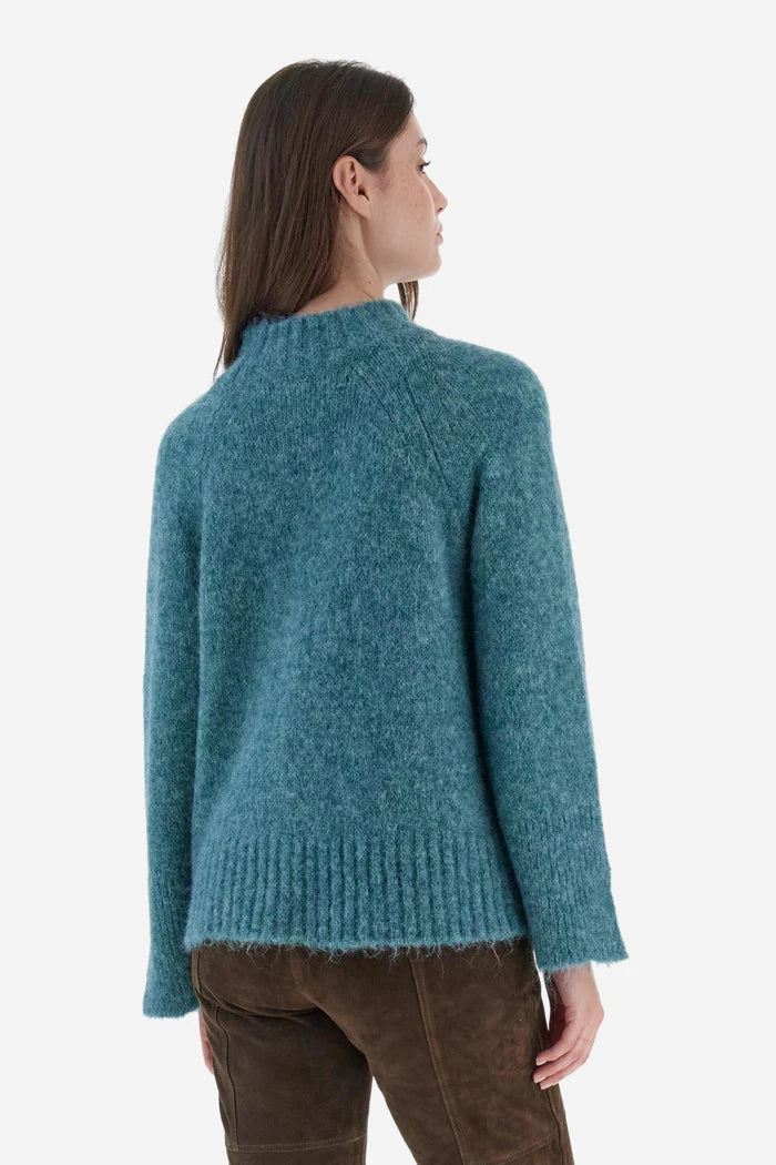 La Martina Turtleneck Sweater in Mohair | North Sea