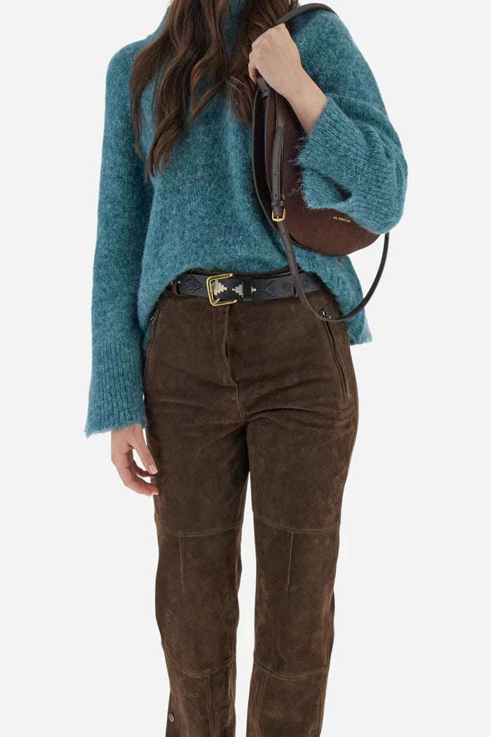 La Martina Turtleneck Sweater in Mohair | North Sea
