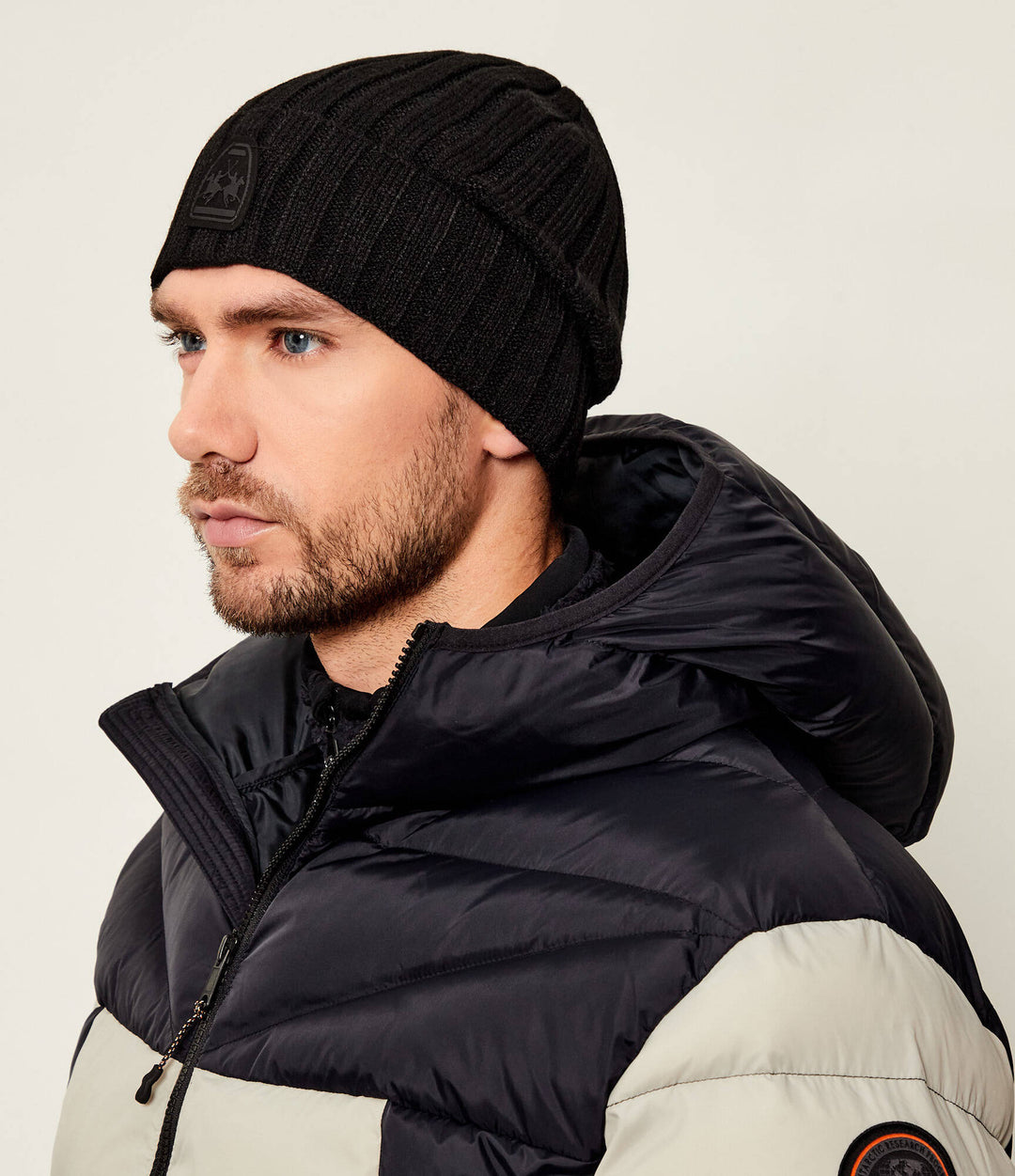 La Martina Logo Beanie | Black