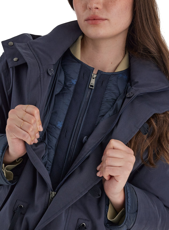 La Martina Women’s Parka Jacket | Navy