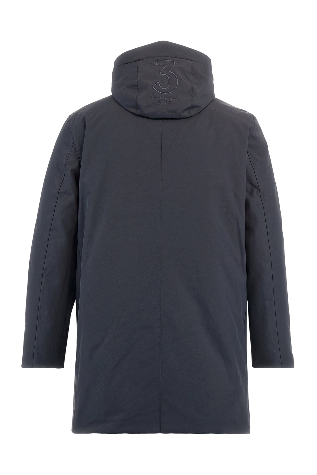 La Martina Men's Down Long Jacket | Navy