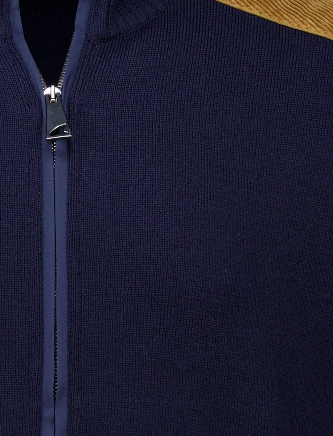 Paul & Shark Velvet Soft Cool Touch Wool Cardigan | Navy