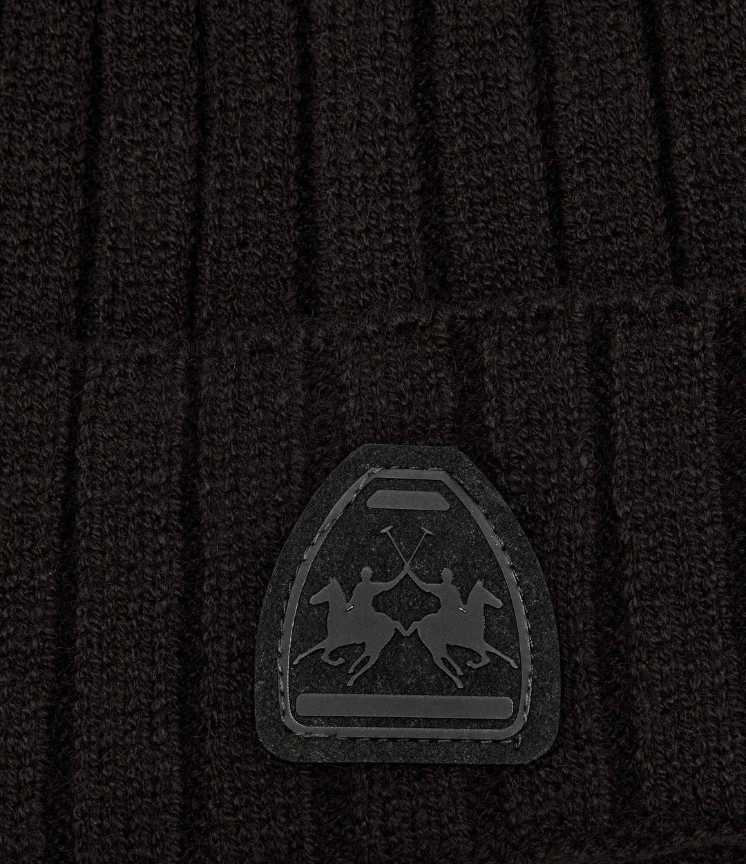 La Martina Logo Beanie | Black