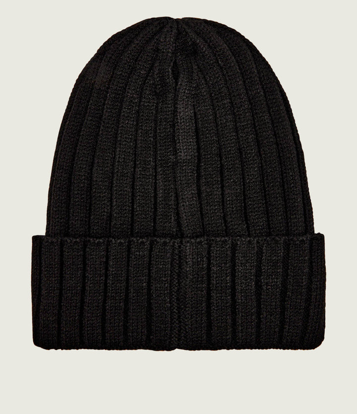 La Martina Logo Beanie | Black