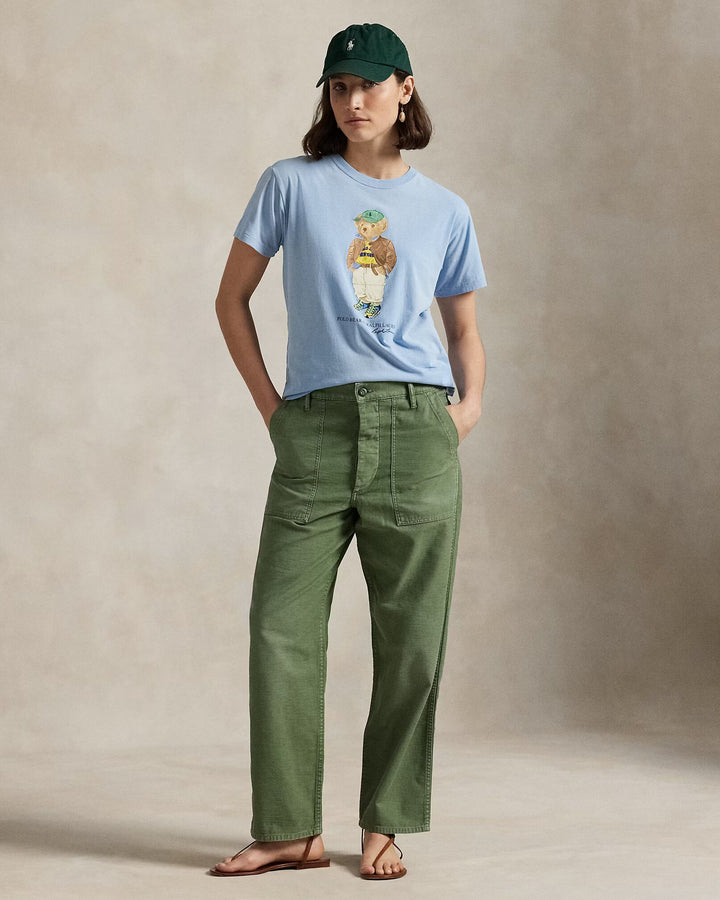 Ralph Lauren Polo Bear Cotton Jersey T-Shirt | Chambray Blue