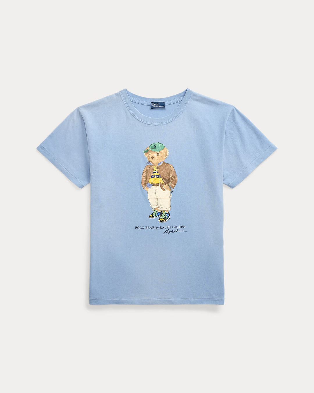 Ralph Lauren Polo Bear Cotton Jersey T-Shirt | Chambray Blue