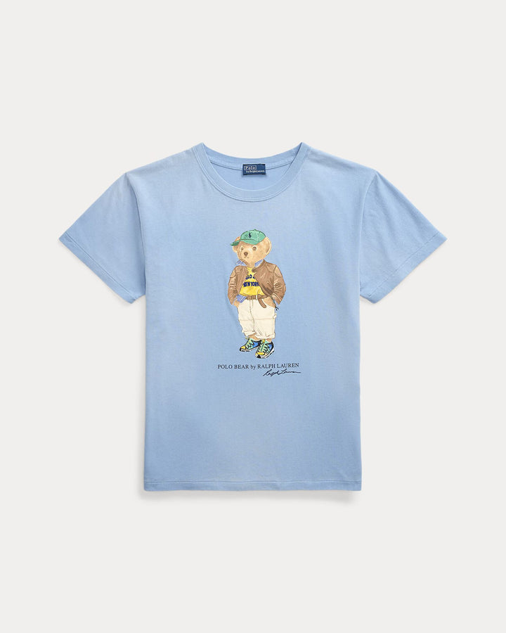 Ralph Lauren Polo Bear Cotton Jersey T-Shirt | Chambray Blue