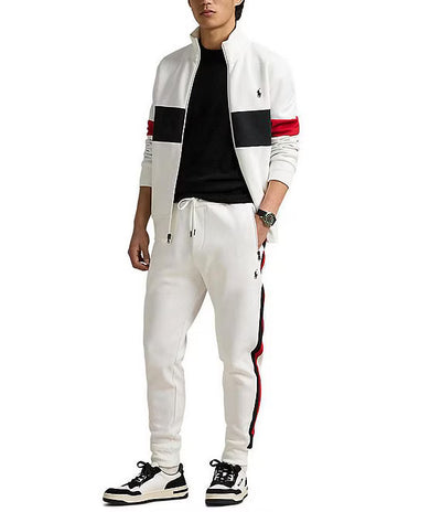 Ralph Lauren Striped Track Cardigan | Ceramic White