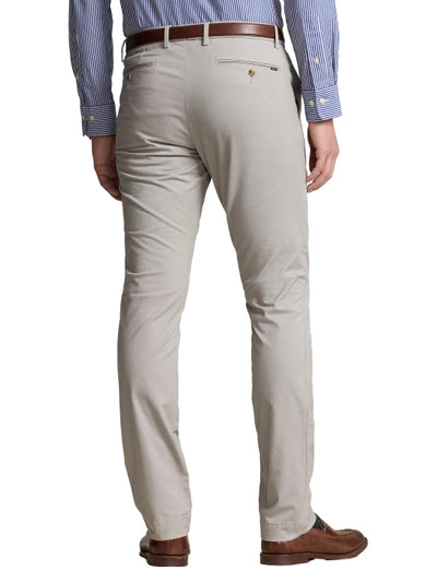 Ralph Lauren Greenwich Slim Fit Chino Trouser | Grey Fog