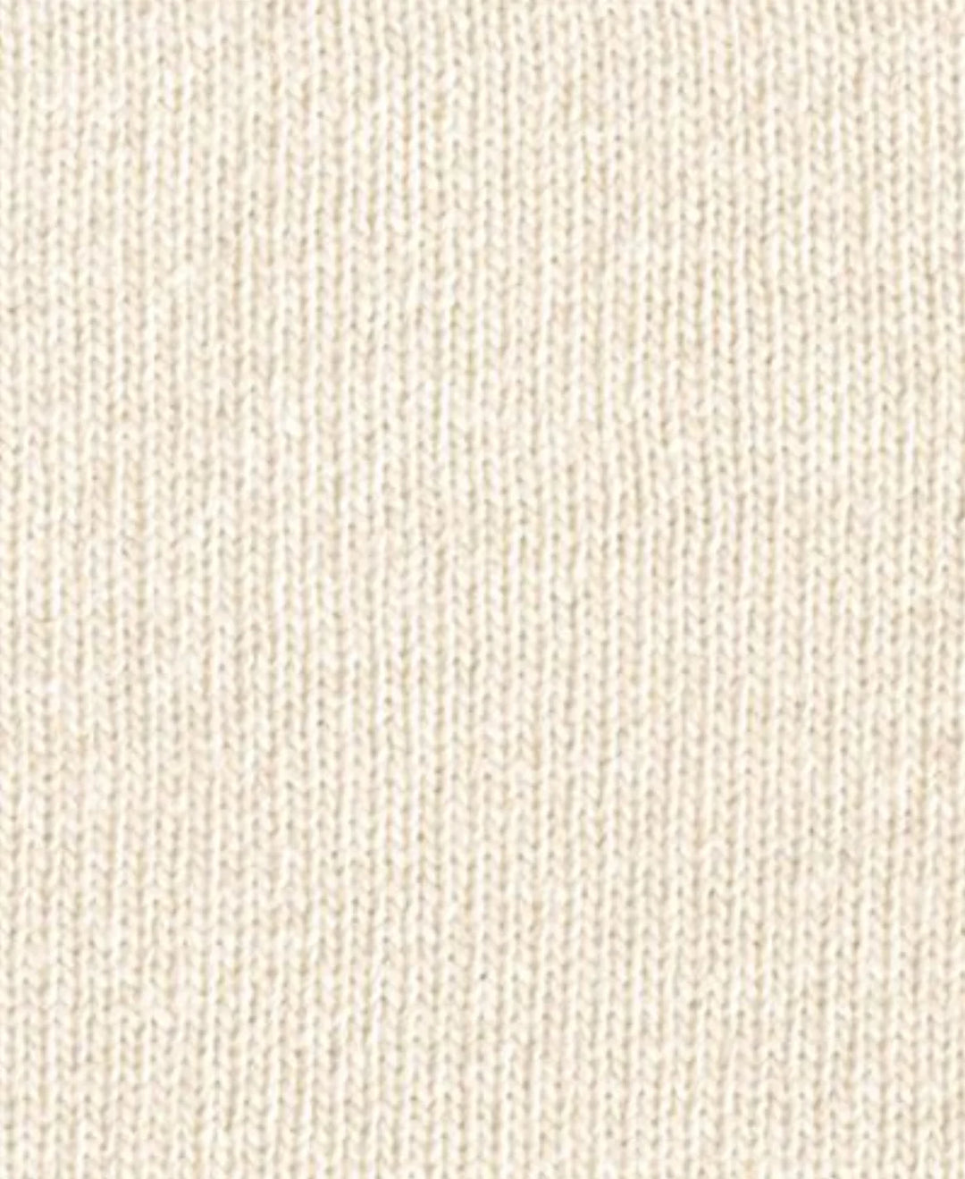 Paul & Shark Re-Wool Half Zip Shetland Sweater with Badge | Cream