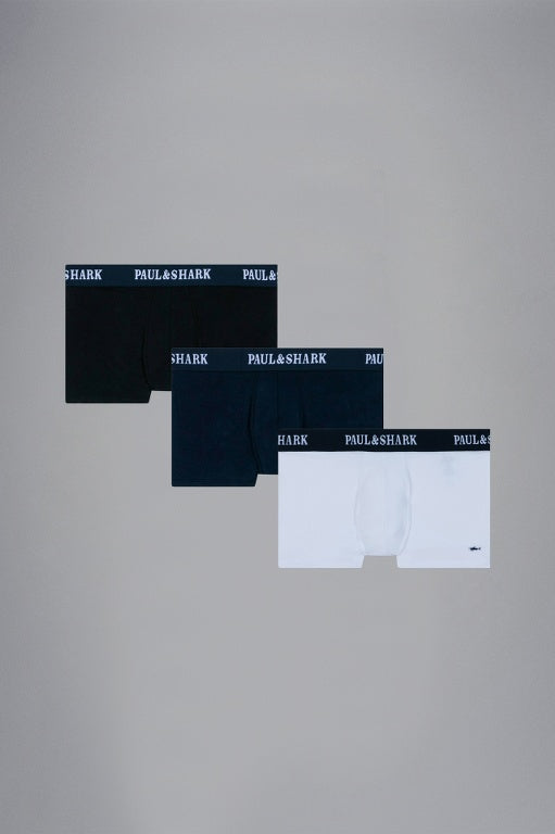 Paul & Shark Boxers 3-Pack | Navy/Black/White