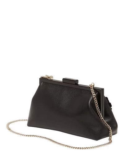 Ted Baker Fiorell Flower 3D Applique Clutch Bag | Black