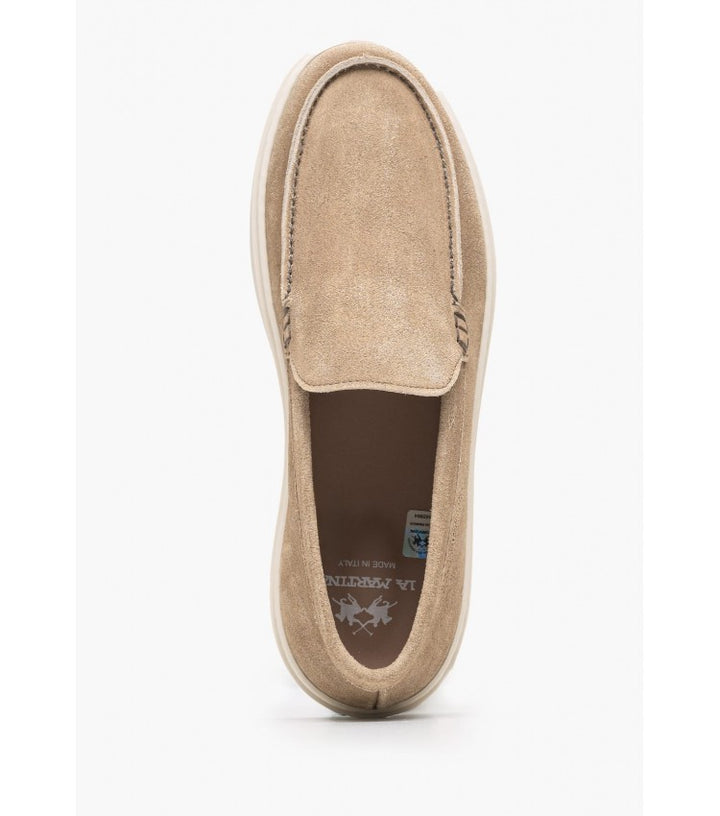 La Martina Men's Mocassini Shoes | Beige