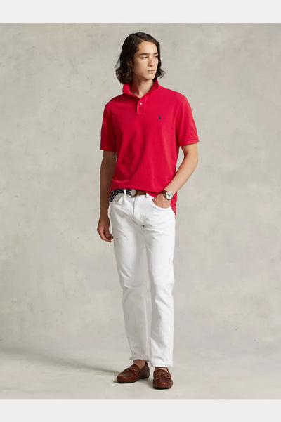 Ralph Lauren The Iconic Mesh Polo Shirt | Red