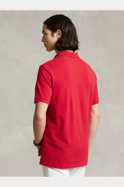 Ralph Lauren The Iconic Mesh Polo Shirt | Red