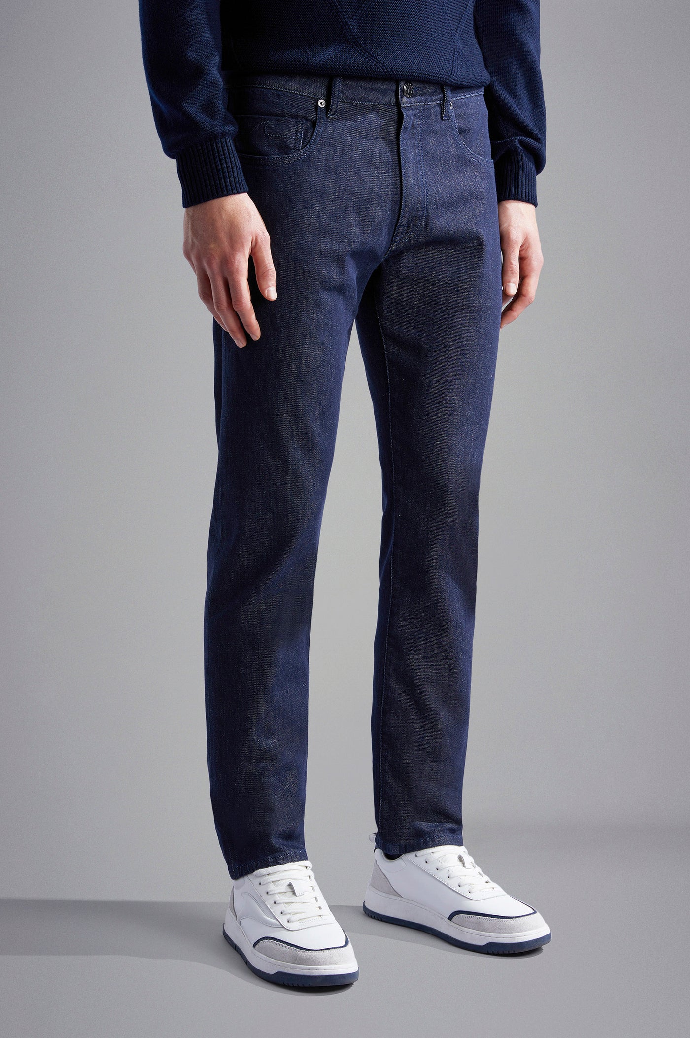 Paul & Shark Denim Stretch Cotton Jeans | Navy