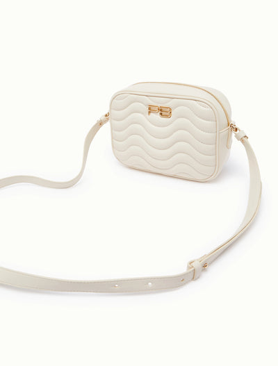 PennyBlack Quilted Camera Bag | Ivory