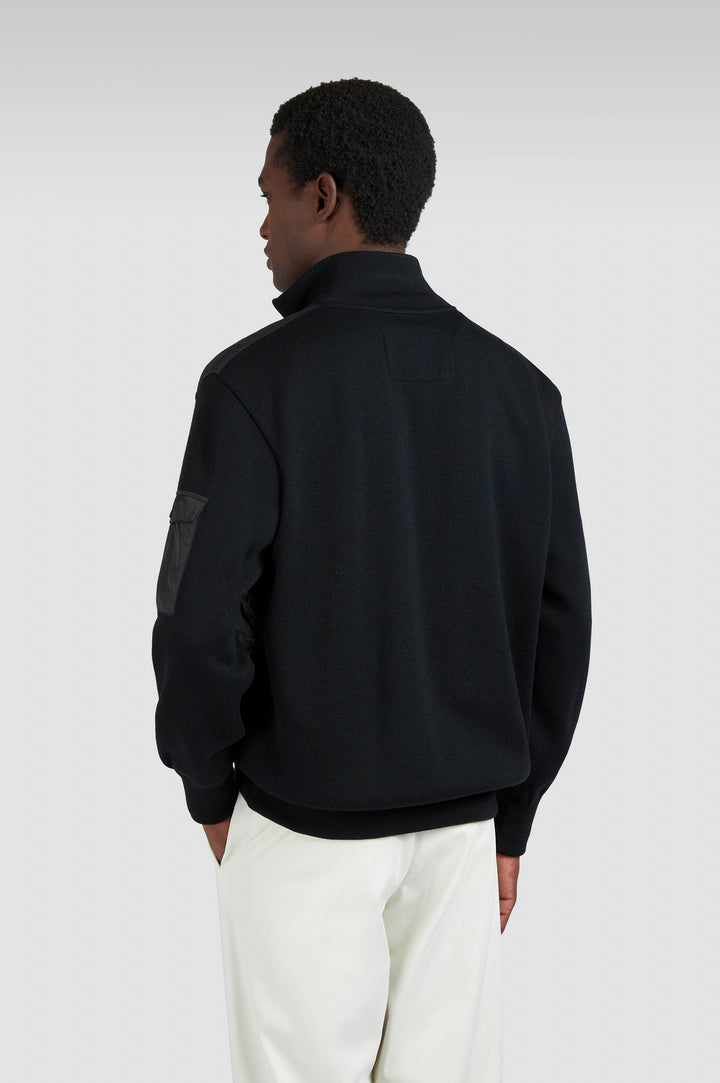 Paul & Shark Ultralight Down Tech Wool Hybrid Jacket | Black
