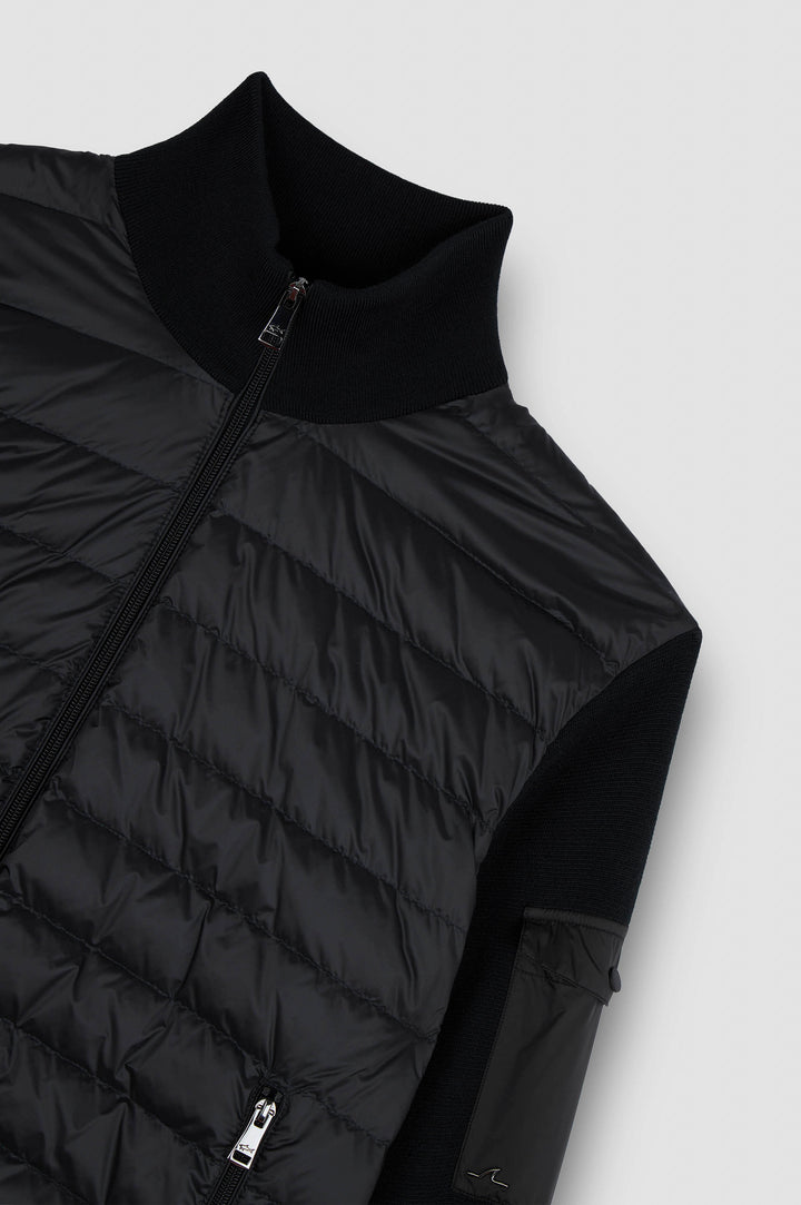 Paul & Shark Ultralight Down Tech Wool Hybrid Jacket | Black