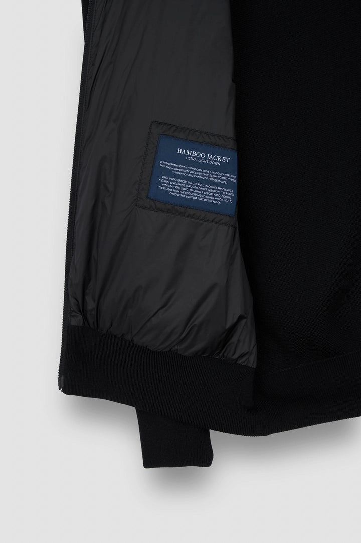 Paul & Shark Ultralight Down Tech Wool Hybrid Jacket | Black