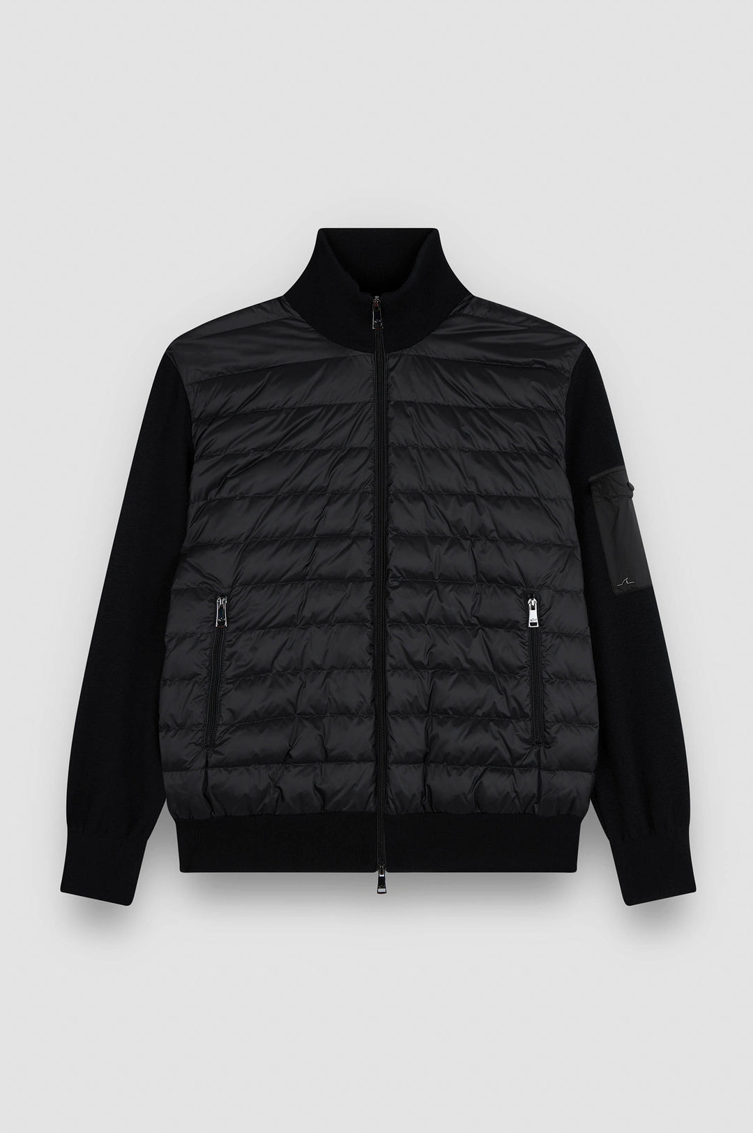Paul & Shark Ultralight Down Tech Wool Hybrid Jacket | Black