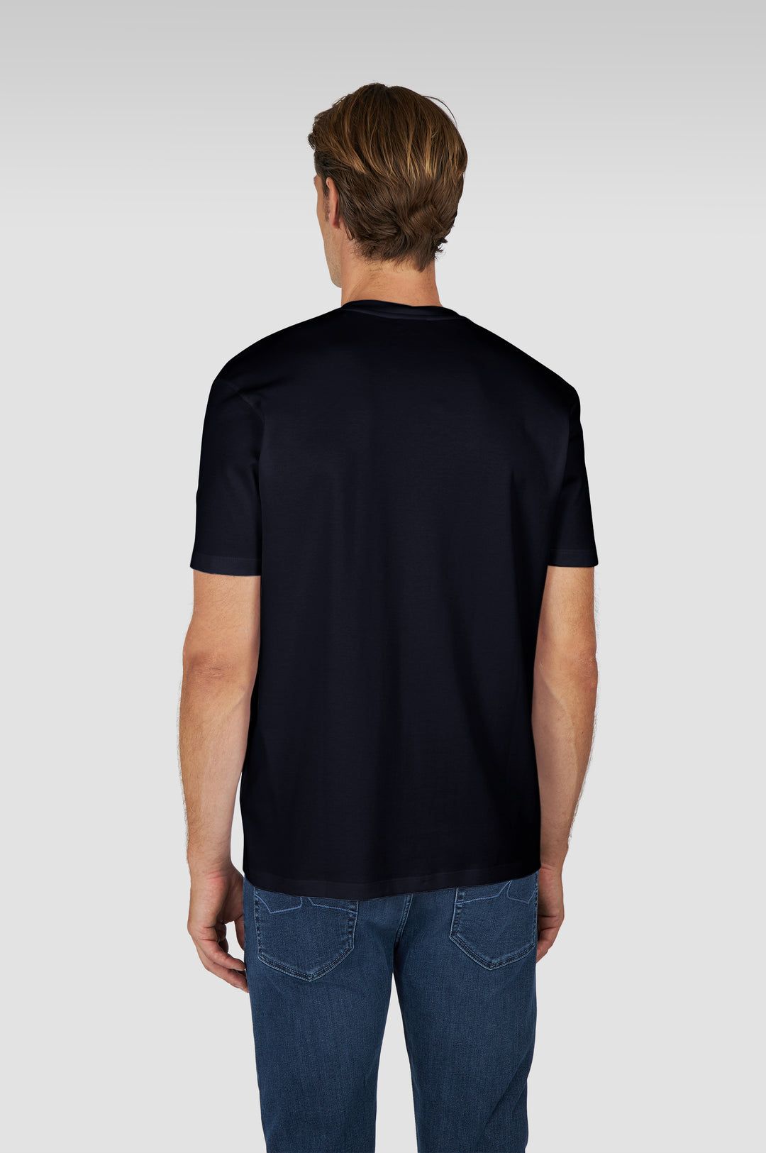 Paul & Shark Embroidered Fin Supima® Cotton Jersey T-shirt | Black