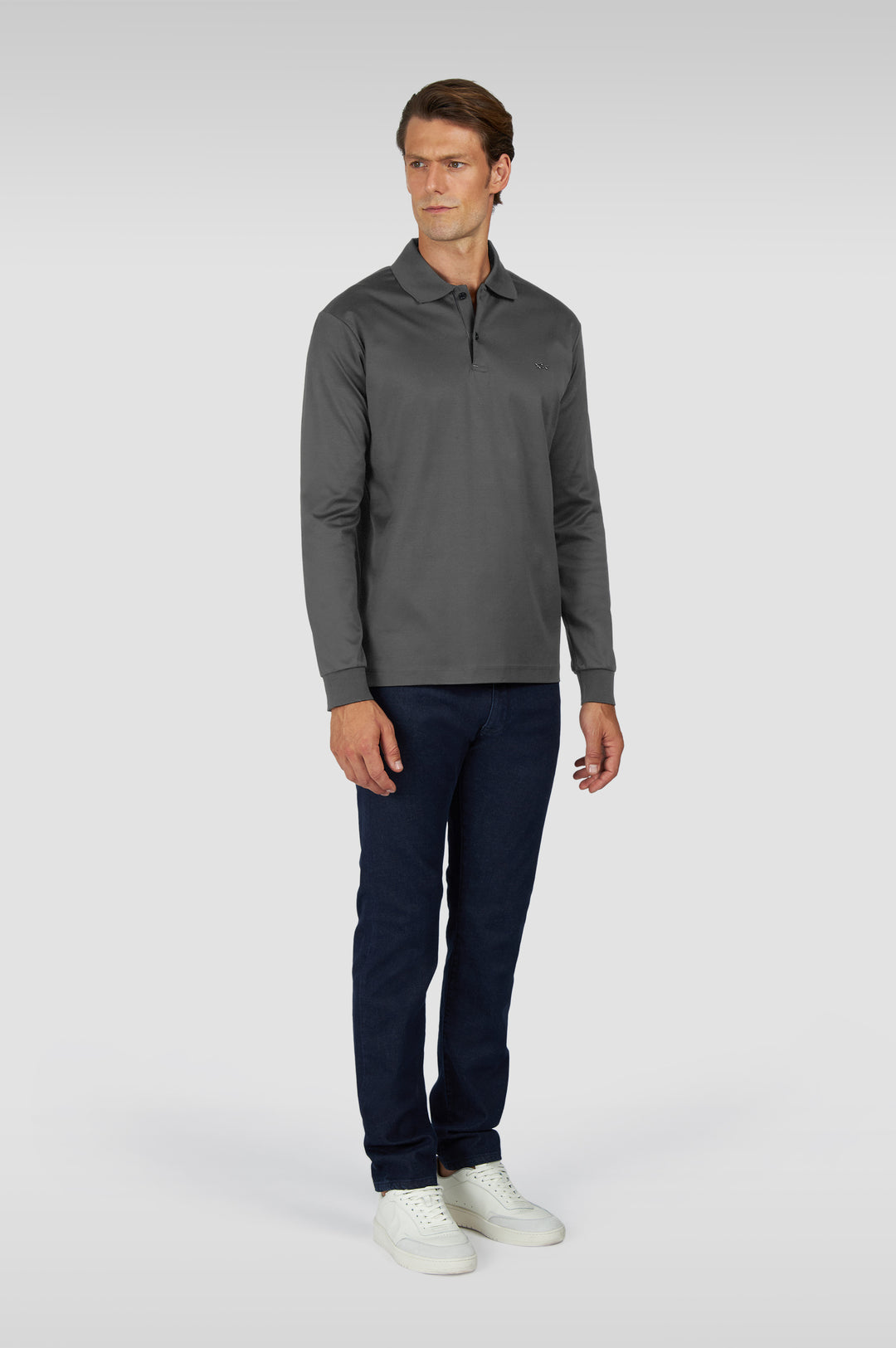 Paul & Shark Metal Shark Aqua Touch Cotton Polo | Elephant