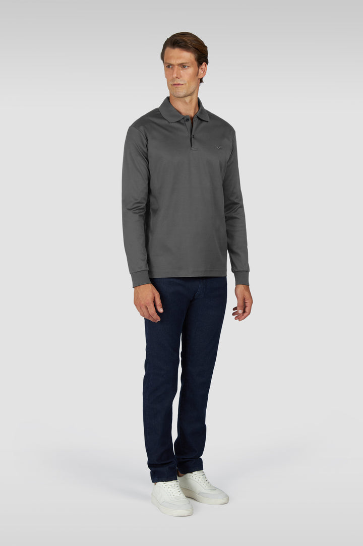 Paul & Shark Metal Shark Aqua Touch Cotton Polo | Elephant