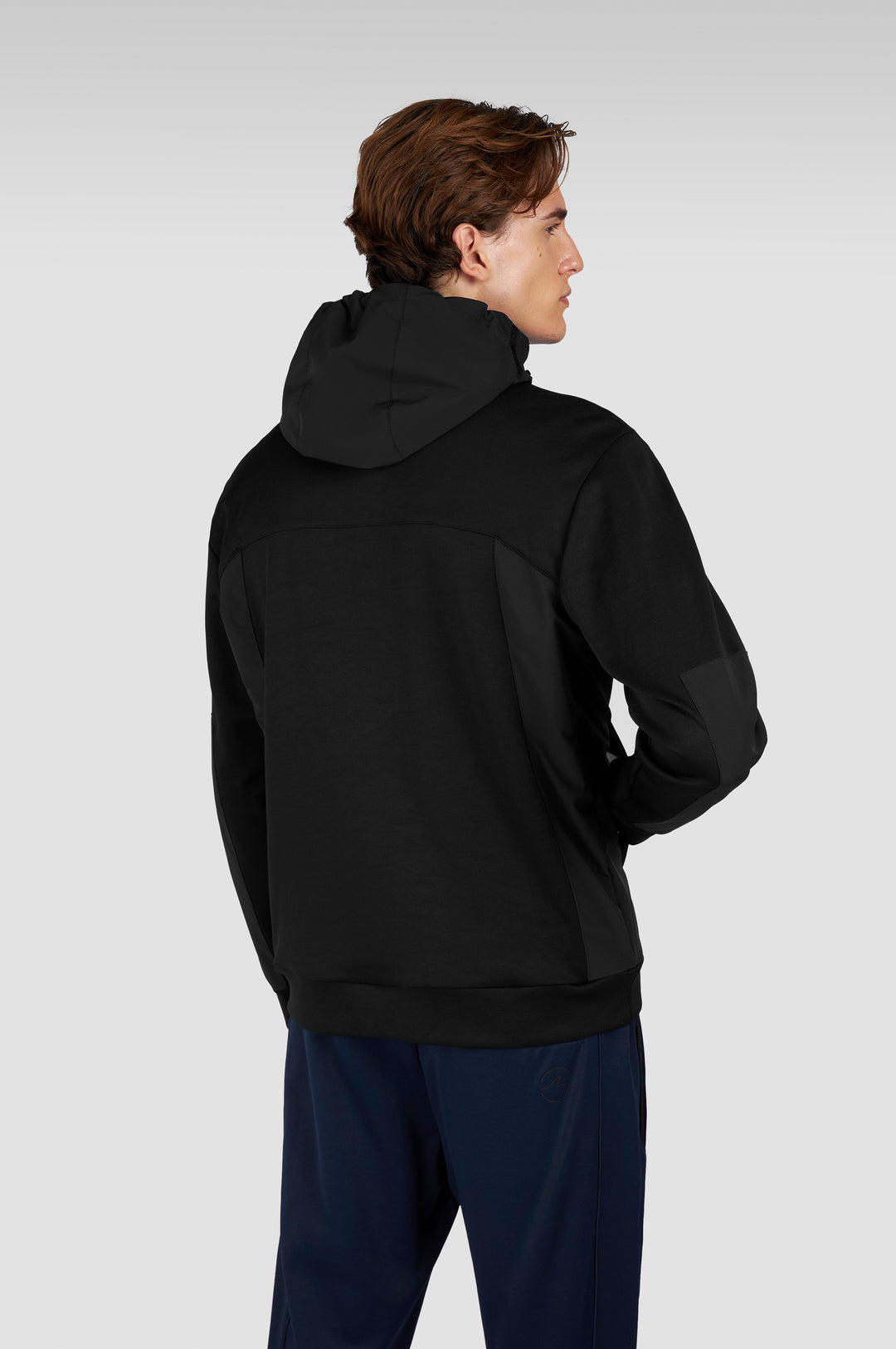 Paul & Shark Typhoon Re4x4 Supersoft Fleece Cardigan | Black