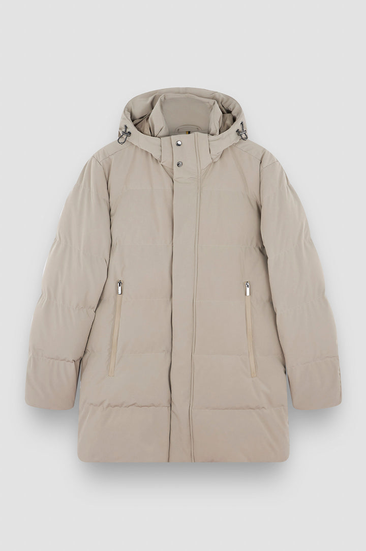 Paul & Shark Re-shark Typhoon Stretch Re-Goose Down Parka | Beige