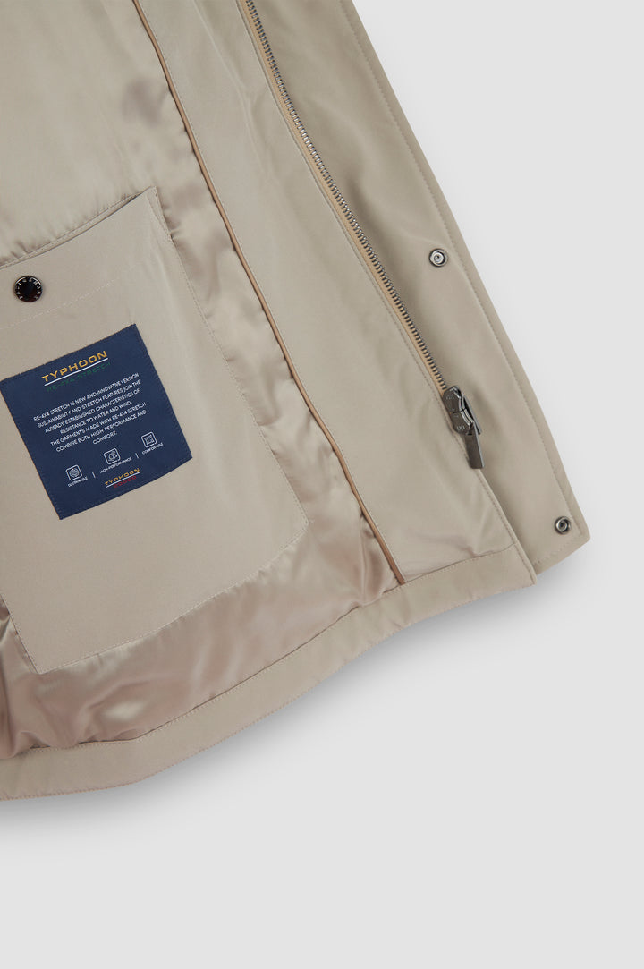 Paul & Shark Paul & Shark Typhoon 4x4 Stretch Coat | Beige