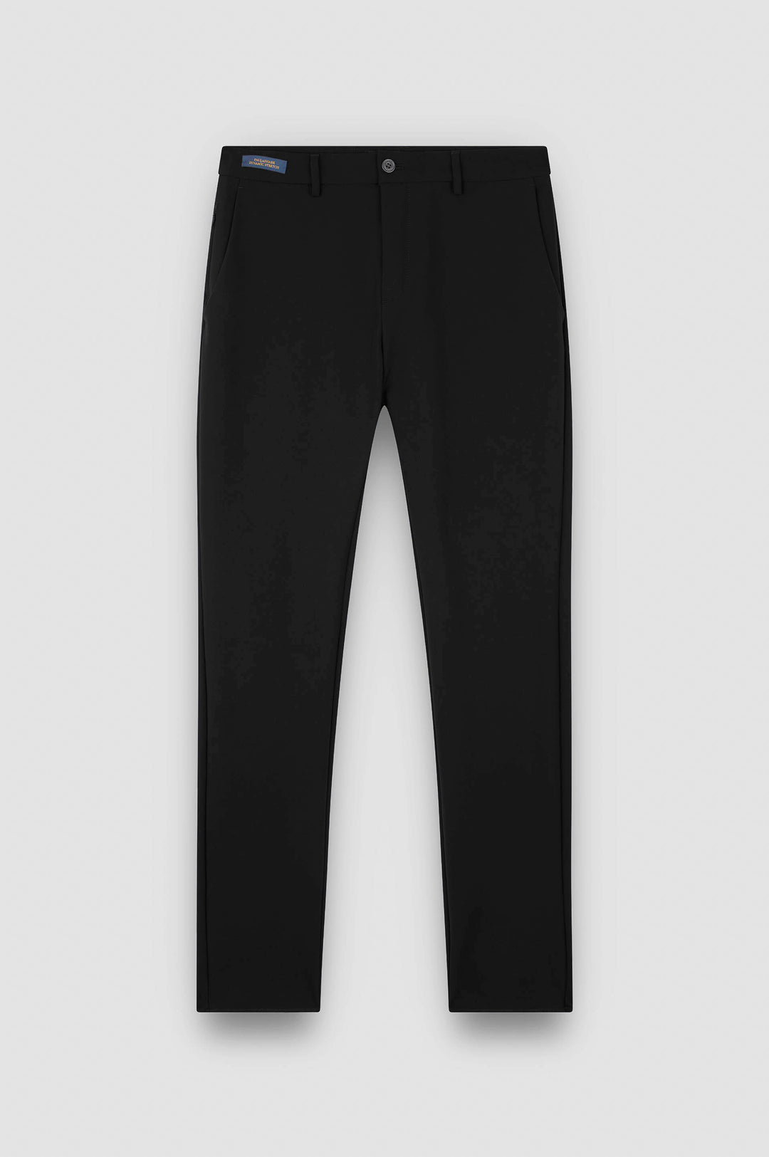 Paul & Shark Dynamic Stretch Nylon Regular fit Chino with Shark Fin | Black