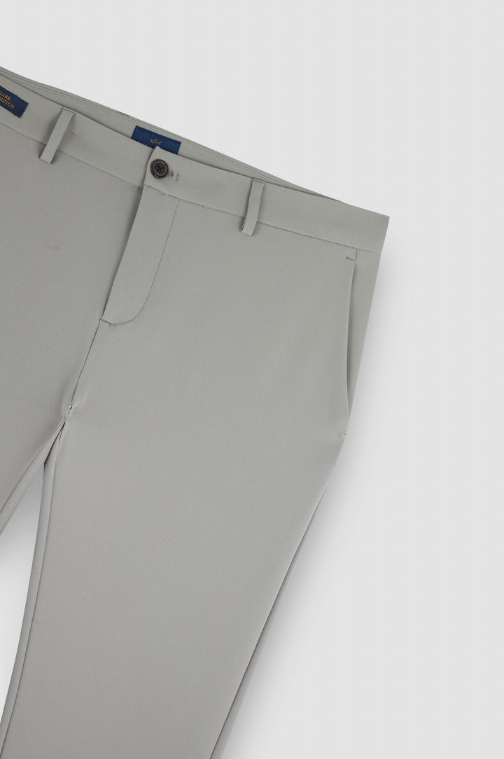Paul & Shark Dynamic Stretch Nylon Regular fit Chino with Shark Fin | Beige