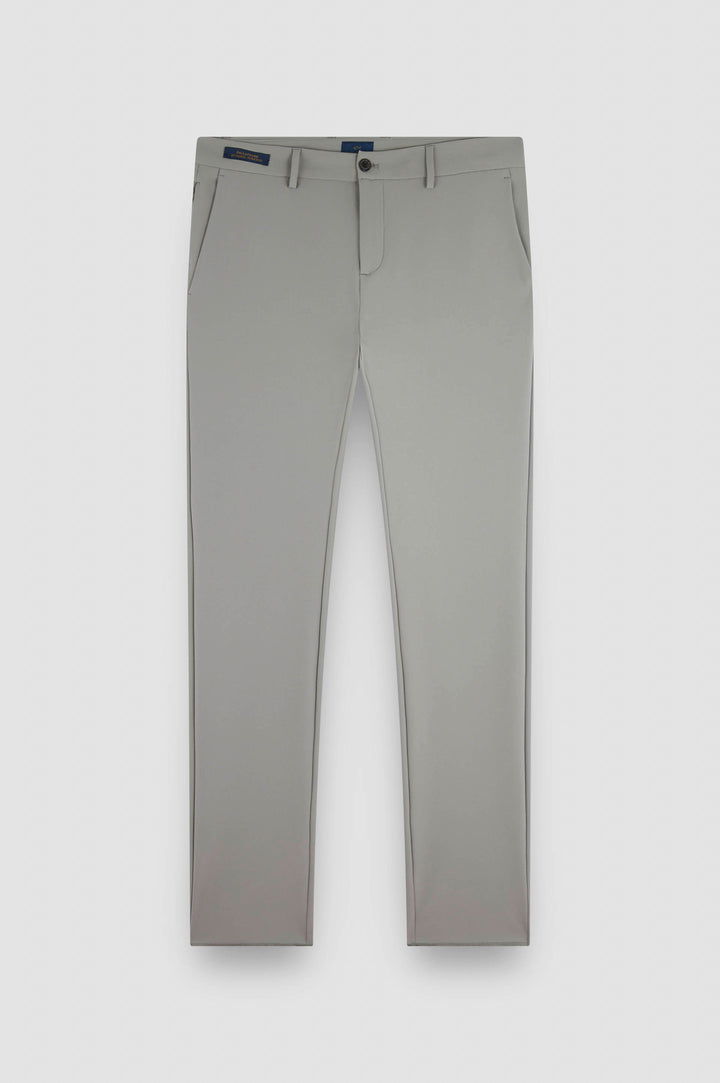 Paul & Shark Dynamic Stretch Nylon Regular fit Chino with Shark Fin | Beige
