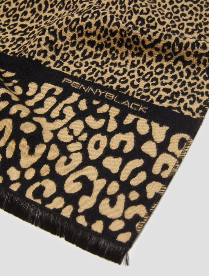 PennyBlack Fagiani Stole | Camel