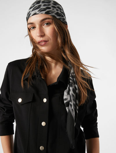 PennyBlack Arabo Scarf | Black/Grey