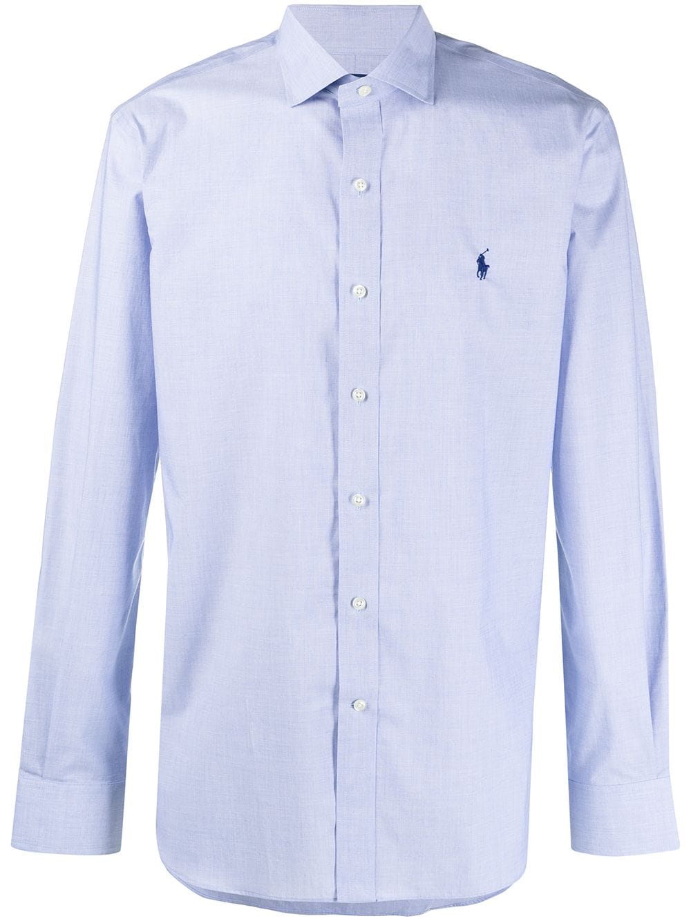 Ralph Lauren Shirt with Embroidered Logo | Light Blue