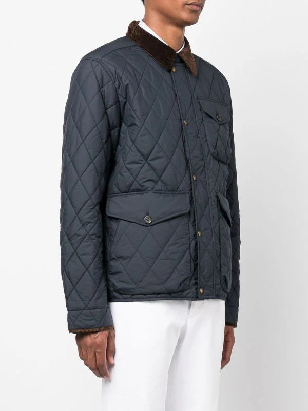 Ralph Lauren The Beaton Quilted Jacket | College Navy