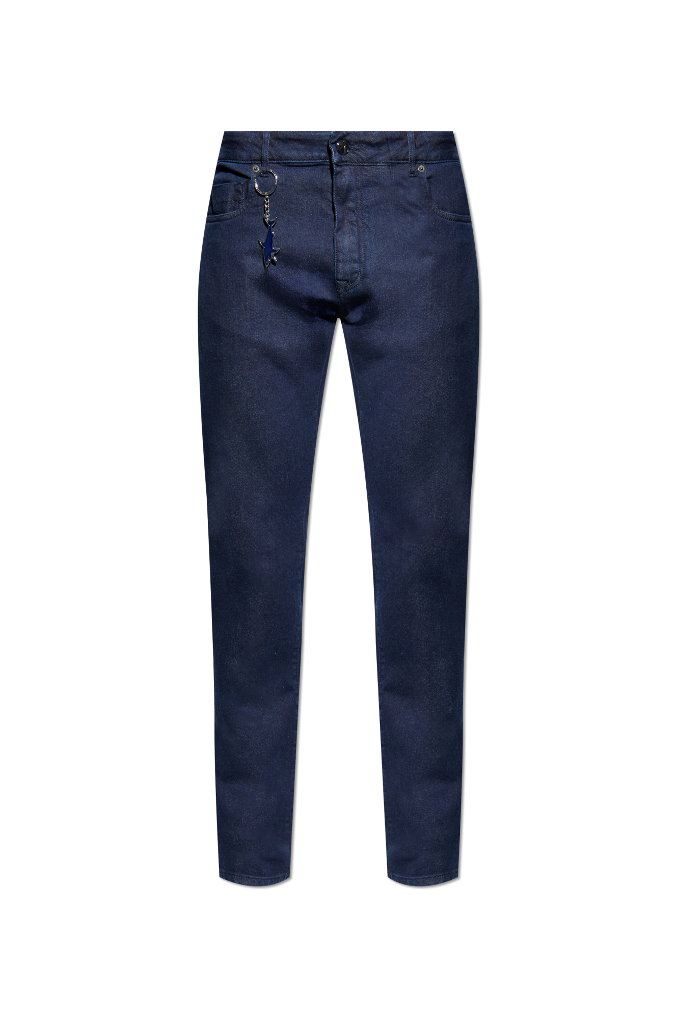 Paul & Shark Winter Giza Cotton Stretch Denim | Navy