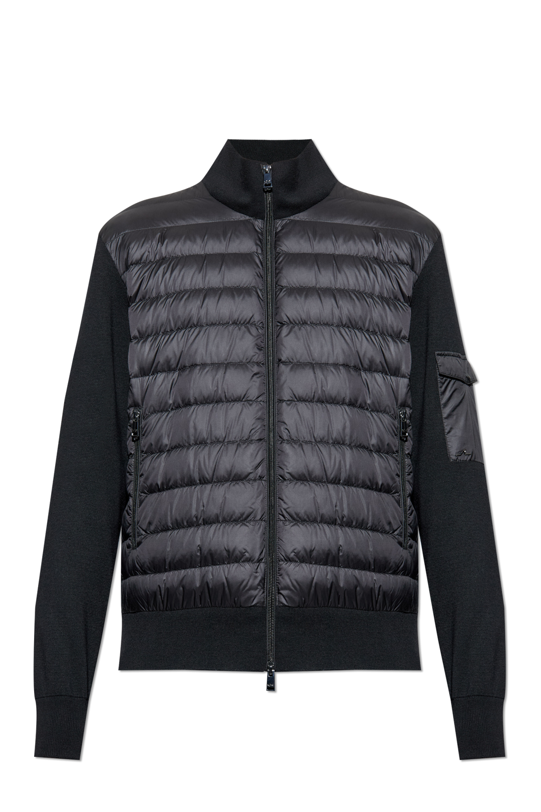 Paul & Shark Ultralight Down Tech Wool Hybrid Jacket | Black
