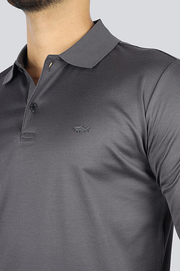 Paul & Shark Metal Shark Aqua Touch Cotton Polo | Elephant